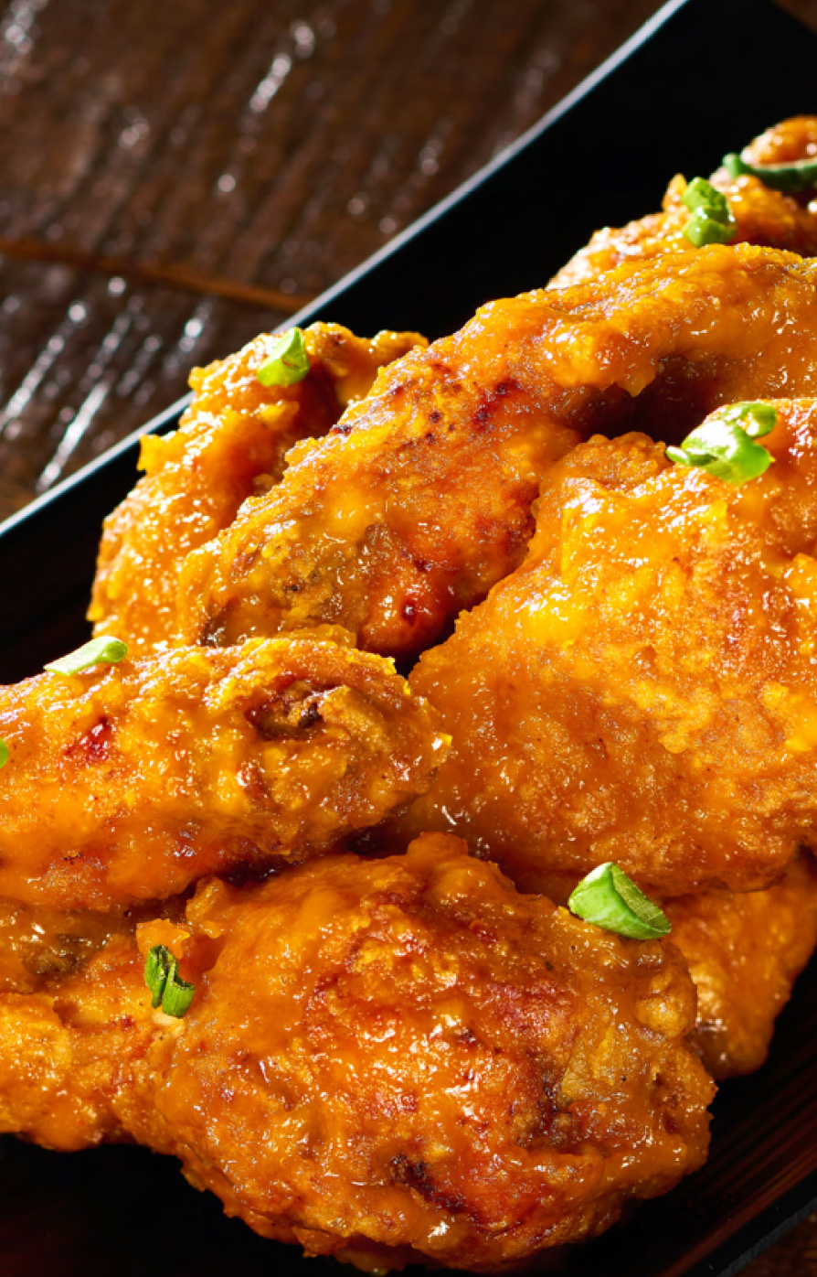 WCKD Wings glazed wings